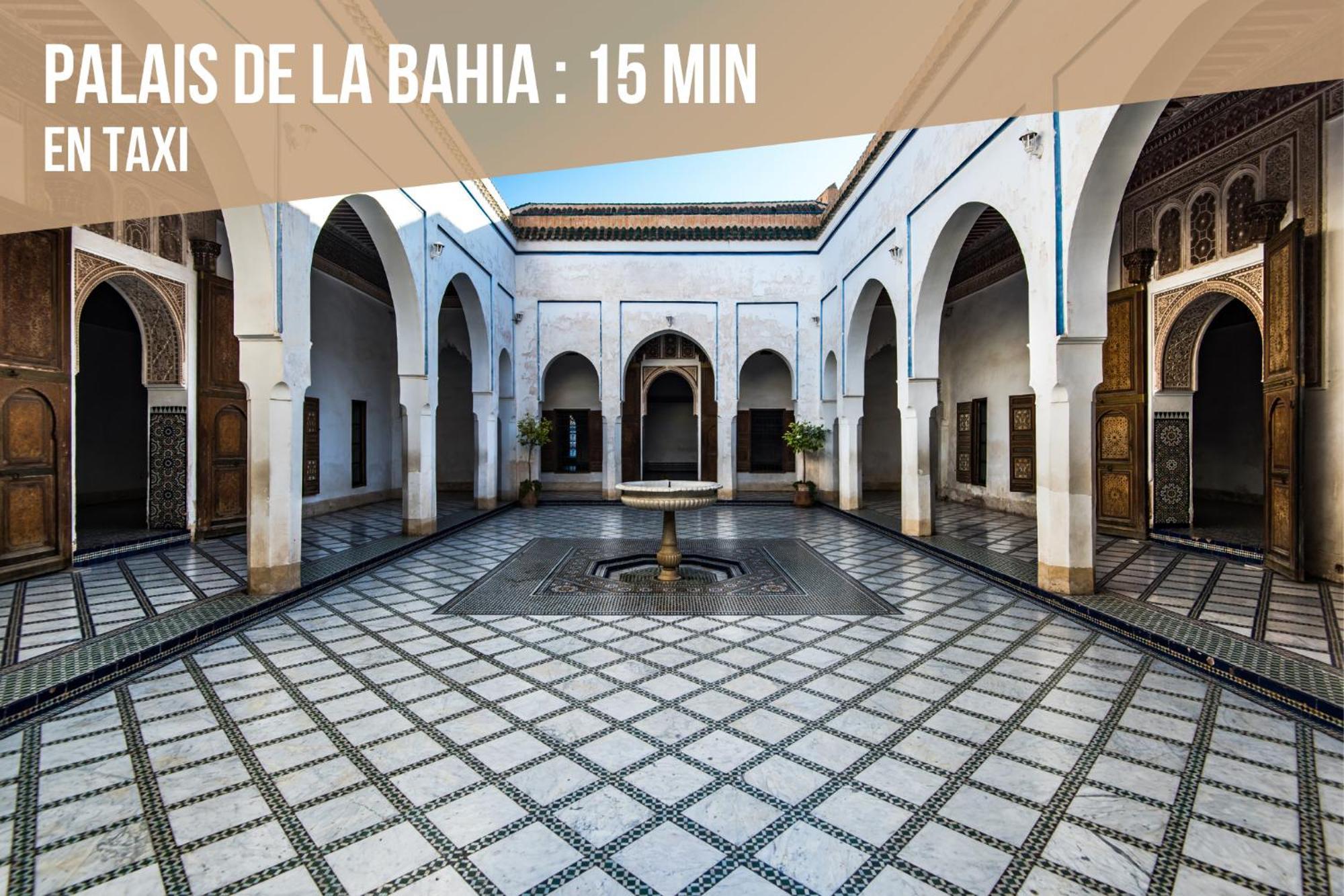 Magnifique Appartement Moderne De 2 Chambres Avec Piscine A 10 Min Du Centre De Marrakech Marraquexe Exterior foto
